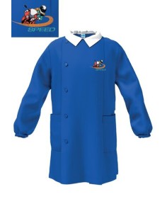 GREMBIULE SIGGI SCUOLA ELEMENTARE MASCHIETTO BAMBINO BLU...