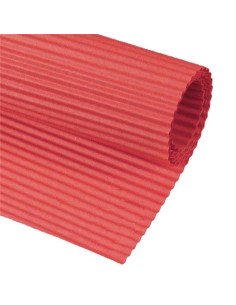 CARTONCINO ONDULATO ROSSO 50X70 2206/1 2