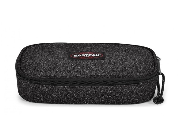 Astuccio Eastpak Oval Spark Black Nero glitterato