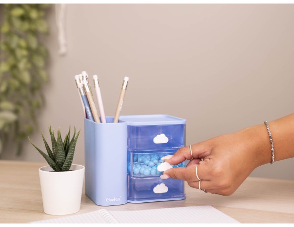 Cassettino portaoggetti – Cubby Organizer da scrivania Cubby Colourbook