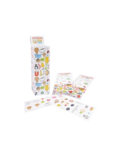 Pera toons 36 stickers attacca e stacca pera toons