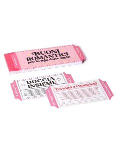 Legami | BLOCCHETTO DA 24 VOUCHER - BUONI GIFT VOUCHERS -...