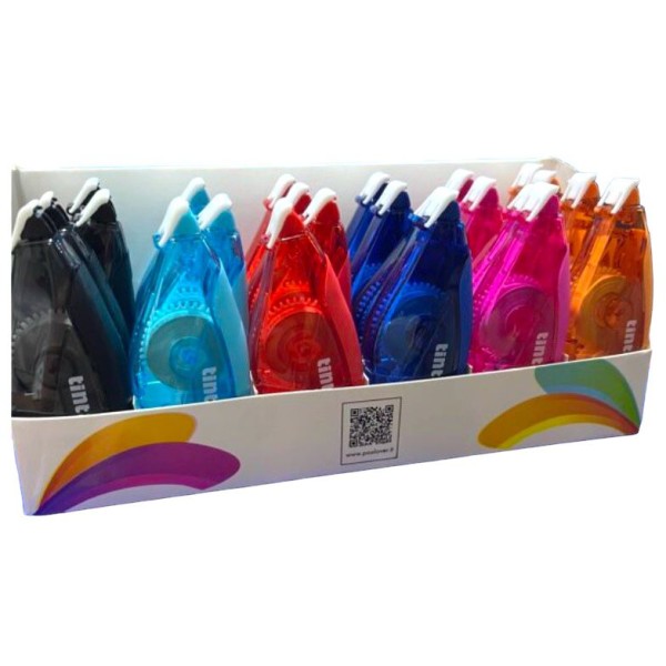 Correttore a nastro grip 10 MT tinta unita