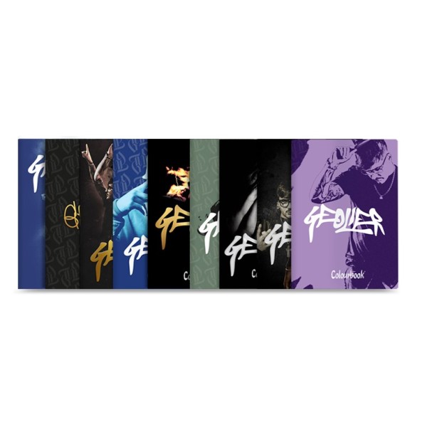 Geolier | Quaderno maxi Geolier multicolor,...