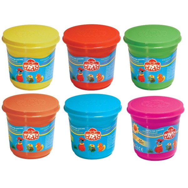 PLASTILINA DIDO BARATTOLO 220g didò 4000189-90...