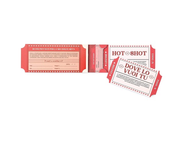 Legami | BLOCCHETTO DA 24 VOUCHER buoni piccanti - SEX VOUCHERS- IT legami