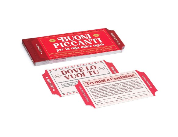 Legami | BLOCCHETTO DA 24 VOUCHER buoni piccanti - SEX VOUCHERS- IT legami