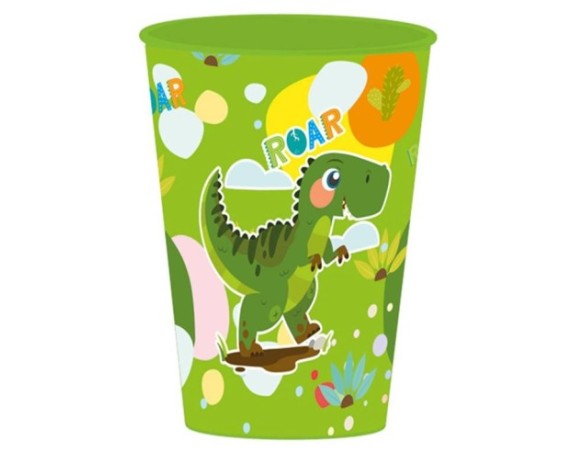 BICCHIERE ASILO DINOSAURI DINO 260 ML