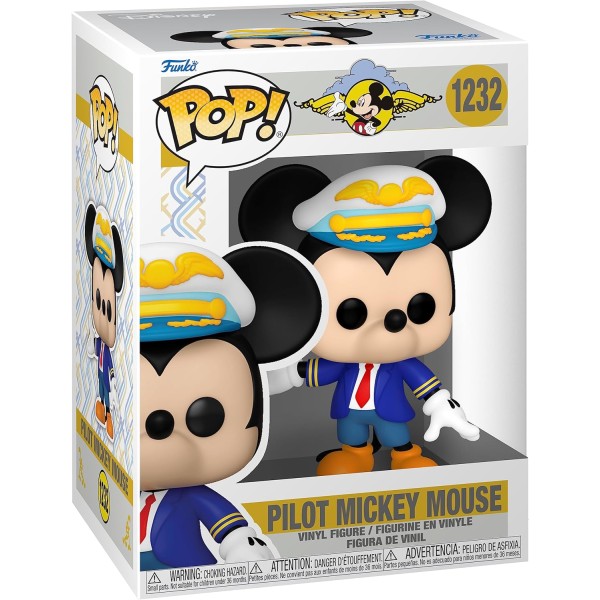 Funko Pop! Disney: Mickey Mouse Pilot - (blue...