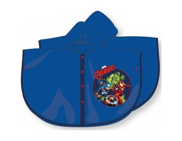 Avengers | Impermeabile Antipioggia MANTELLINA KIDS PVC avengers bambino PIOGGIA Dalla 3 alla 9 anni