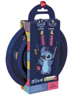 Stitch | Set pranzo 5 pezzi stitch blu