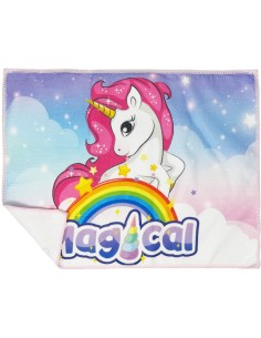 Unicorno - Tovaglietta in tessuto per bambini,...