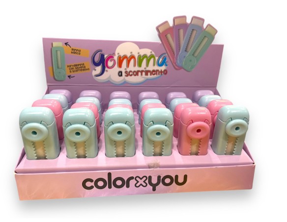 Gomma a scorrimento colorxyou