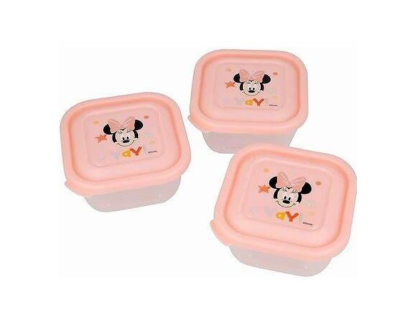 Minnie | Set 3 contenitori Minnie 10x10x5