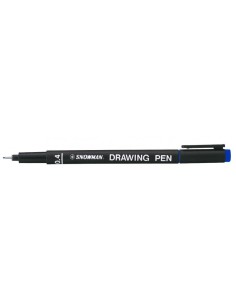PENNARELLI PIGMENT SNOWMAN 0,4 04  DRAWNING PEN BLU