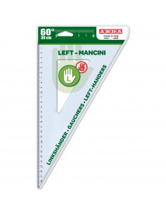SQUADRA DISEGNO PER MANCINI 30 CM. ARDAGradi: 60