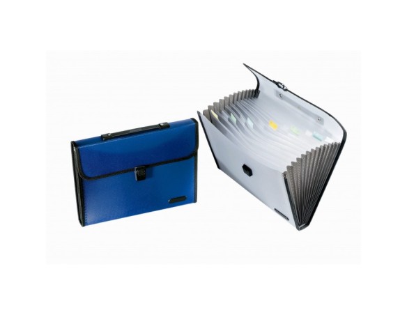 VALIGETTA CARTELLA PORTADOCUMENTI PPL 13 SCOMPARTI 33X23 LEBEZ
