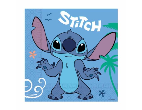 Stitch | TOVAGLIOLI TOVAGLIOLO LILO STITCH 20 PZ BAMBINO BIMBO COMPLEANNO MASCHIETTO BIMBA FEMMINUCCIA
