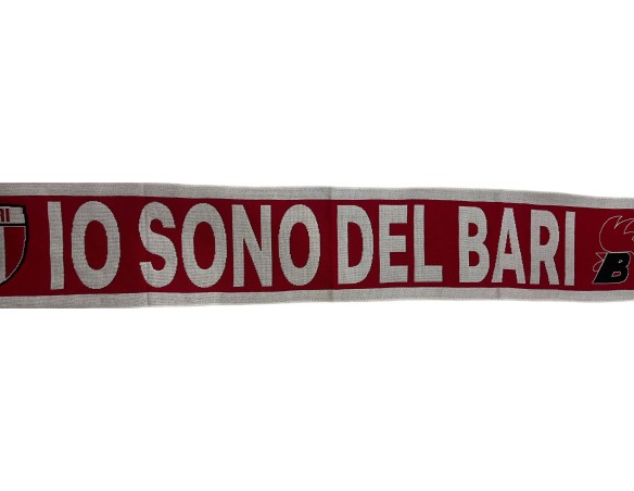 SCIARPA NON UFFICIALE BARI IO SONO DEL BARI JACQUARD