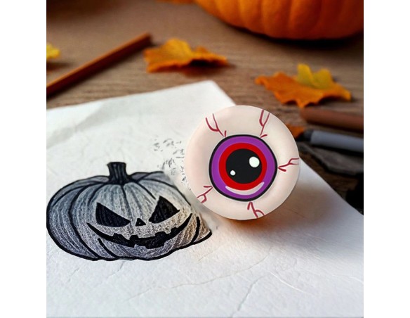 Legami- GOMMA PROFUMATA EYEBALL HALLOWEEN LEGAMI OCCHIO