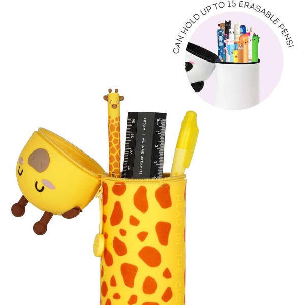 Legami - Kawaii Astuccio Scuola giraffa 2 in 1...