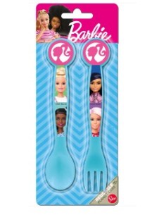 Barbie | SET DUE 2 POSATE BARBIE