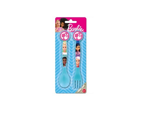 Barbie | SET DUE 2 POSATE BARBIE