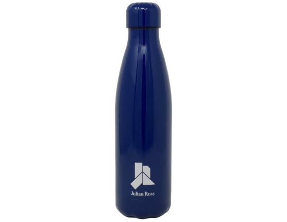 Borraccia Julian Ross - Borraccia Termica, 500 Millilitri, Acciaio Inox, Senza BPA, 12H Caldo/24H Freddo, Blu