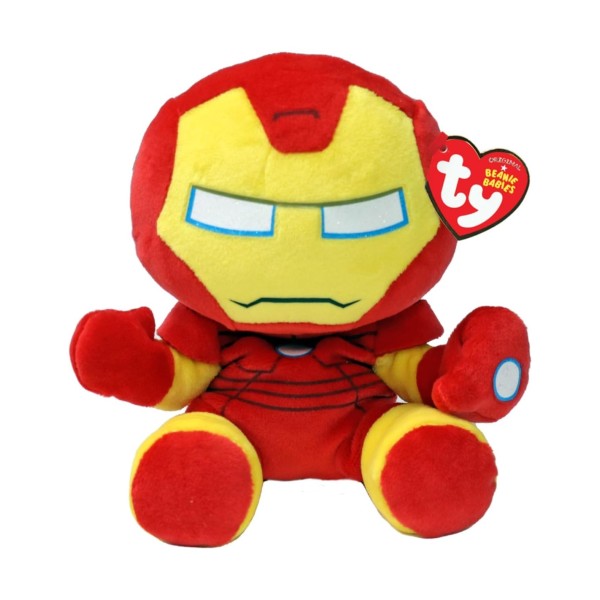 TY Marvel Avengers Iron Man- Peluche 20cm Iron Man