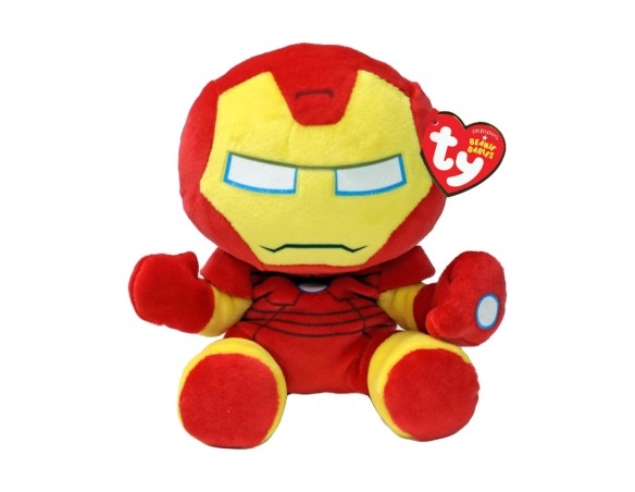 TY Marvel Avengers Iron Man- Peluche 20cm Iron Man