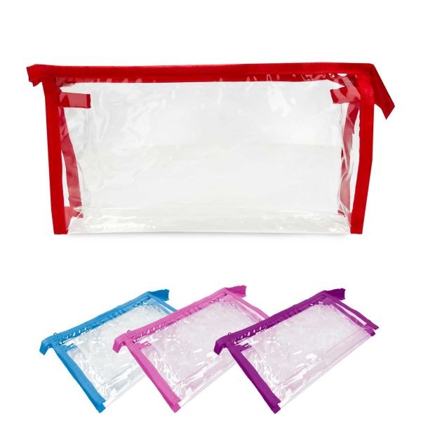 BORSELLO PVC MORBIDO TRASPARENTE