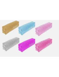 ASTUCCIO GLITTERATO UNA CERNIERA BAULETTO PLAY PUPPIES...
