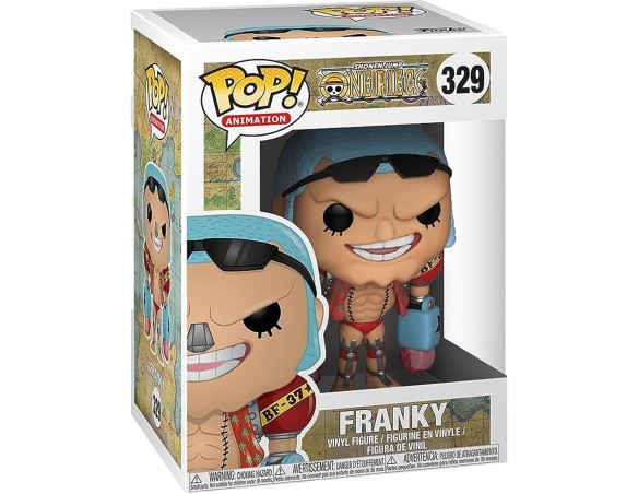 Funko Pop! Animation Shonen Jump One Piece Franky- Figura in Vinile da Collezione - Idea Regalo - Merchandising Ufficiale - Gio
