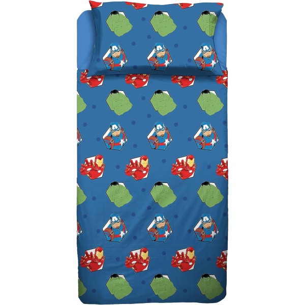 Avengers | Set Completo Lenzuolo Letto hermet...