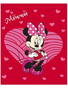 Minnie - Plaid 130x160 Coral Soft Touch Minnie