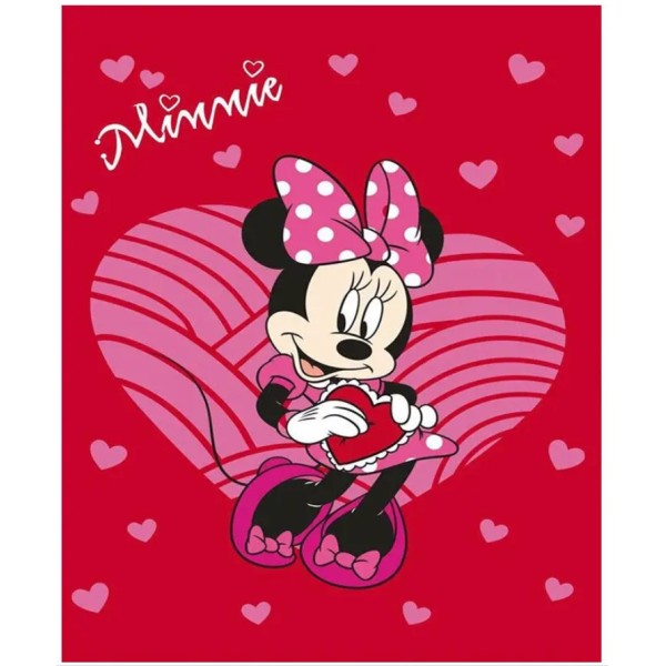 Minnie - Plaid 130x160 Coral Soft Touch Minnie