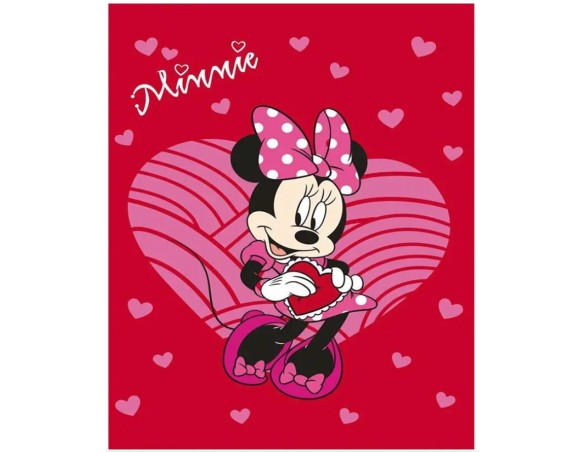 Minnie - Plaid 130x160 Coral Soft Touch Minnie