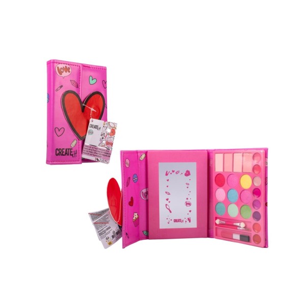 Create it! libro make up cuore rosso