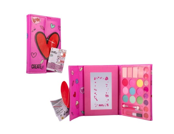 Create it! libro make up cuore rosso