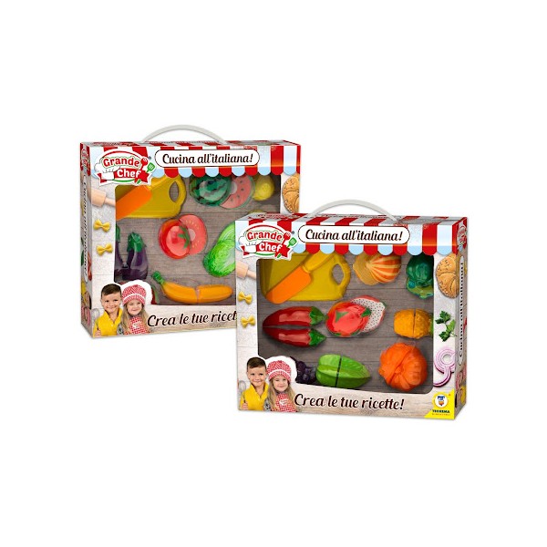 FRUTTA E VERDURA CON VELCRO