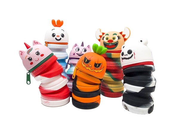 Mitama astuccio MITAMA a soffietto in silicone - modelli assortiti NATALE HALLOWEEN 2024 2025