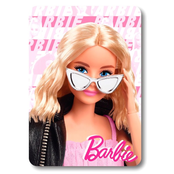 Barbie - Coperta plaid per bambini, Morbido...