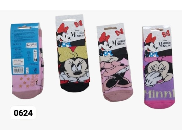 Minnie | CALZE BIMBO ANTISCIVOLO MINNIE 23-26 - 27-30 - 31-34 bambina bimba 0624