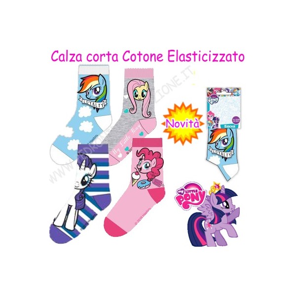 CALZA CORTA BAMBINA MY LITTLE PONY LP711