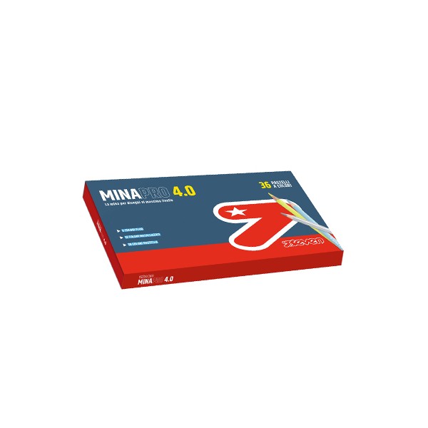 Pastelli seven Minapro 4.0 - scatola mix 36...
