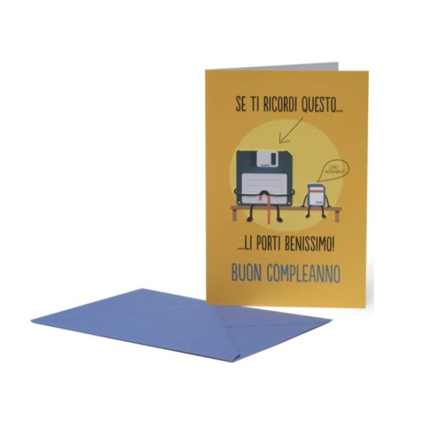 Legami | Biglietto Di Auguri Compleanno Floppy...