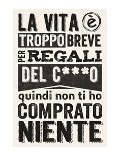 Legami | Biglietto Di Auguri Compleanno Vita Breve Legami