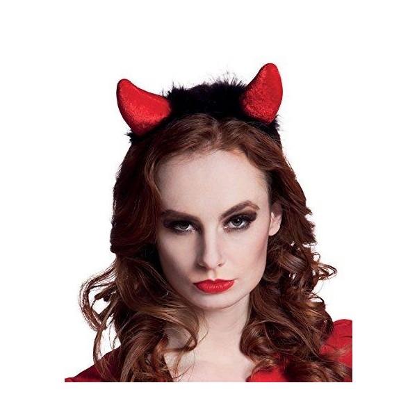 Halloween | Cerchietto Corna  Diavolo Rosso In...