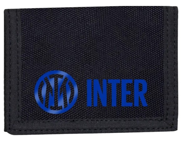 Inter | PORTAFOGLI PORTAFOGLIO Inter Passione per la Vita Portafoglio con Chiusura a Velcro