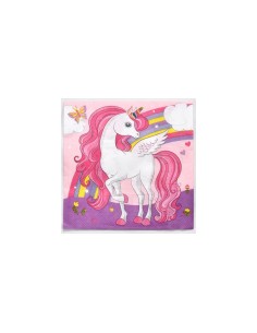 Unicorno | Tovaglioli festa Unicorno Rainbow - 20 pz